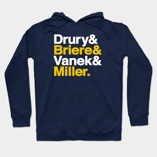 Buffalo Sabres 2006 Helvetica Hoodie by Carl Cordes